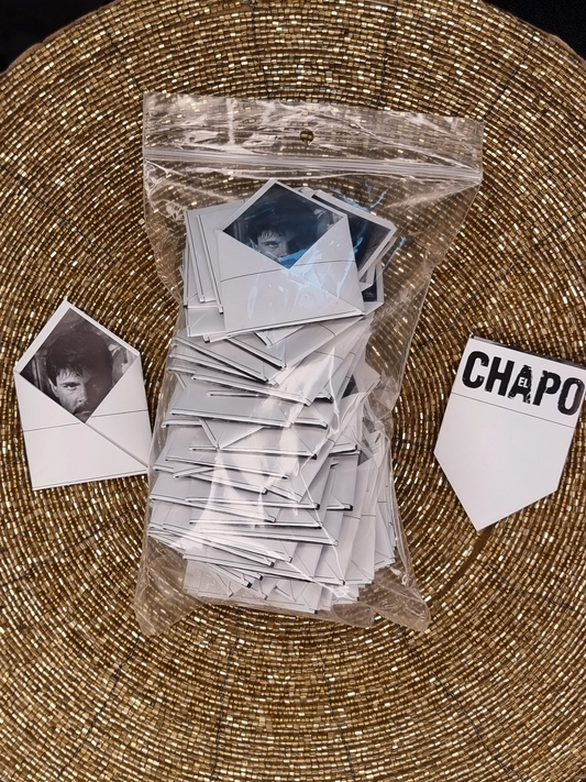 el chapo seals voorgevouwen. 100 voorgevouwen seals per pak.